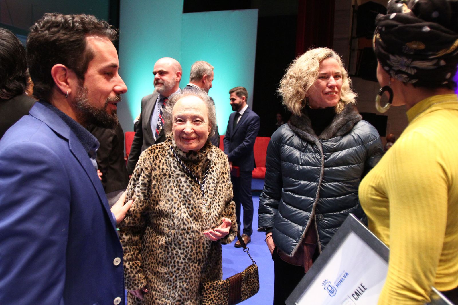 Imágenes de la entrega de las medallas de Huelva