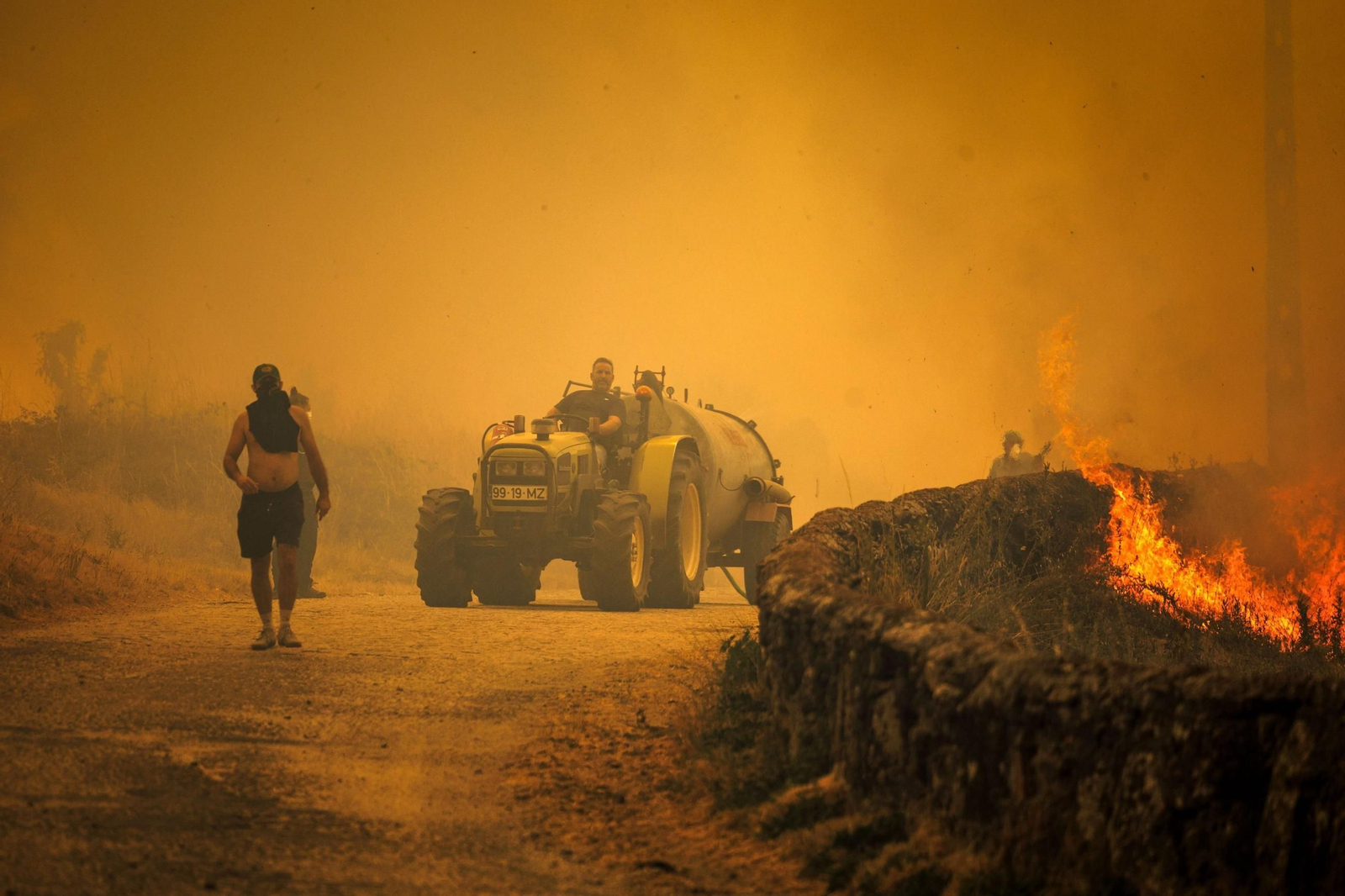 Incendios en Portugal
