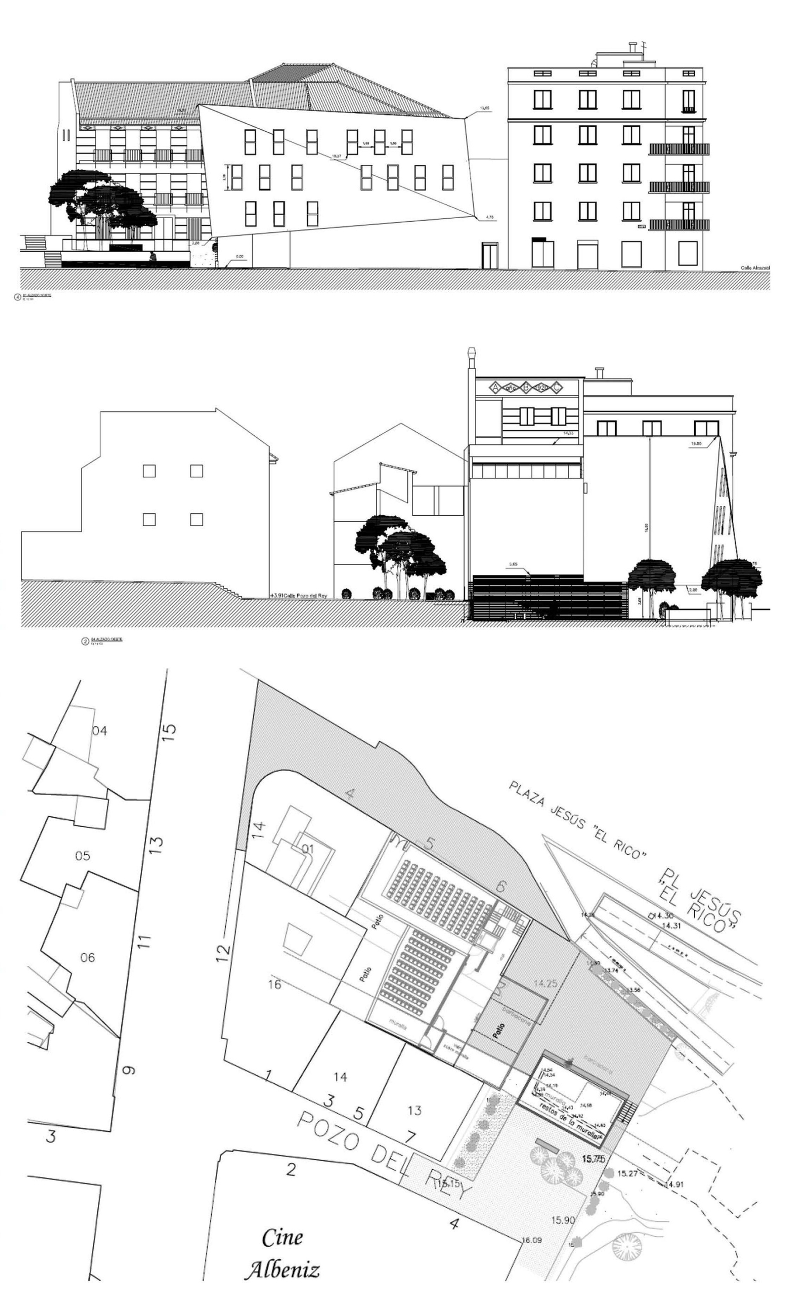 Secuencia de Planos sobre el proyecto.