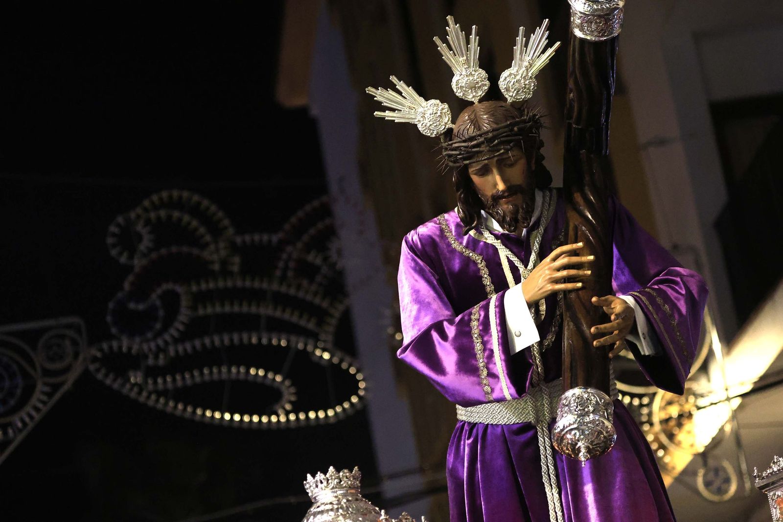 Las fotos del Nazareno en el Vía Crucis Oficial del Consejo de Hermandades de Algeciras