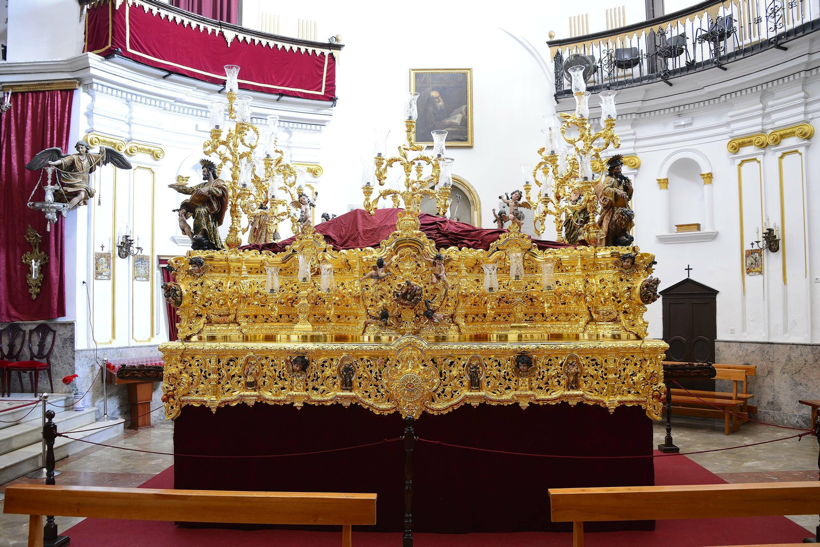 Así ha quedado el nuevo paso del Cristo de la Misericordia