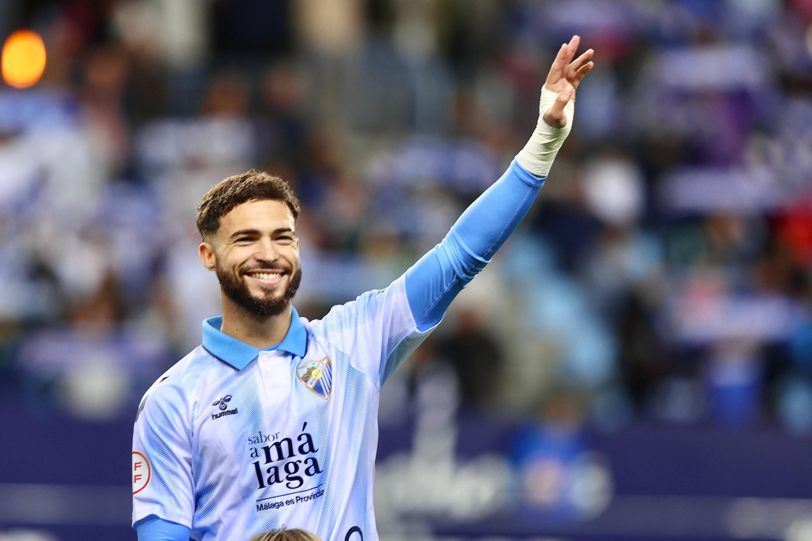 El Málaga CF-Córdoba, en fotos