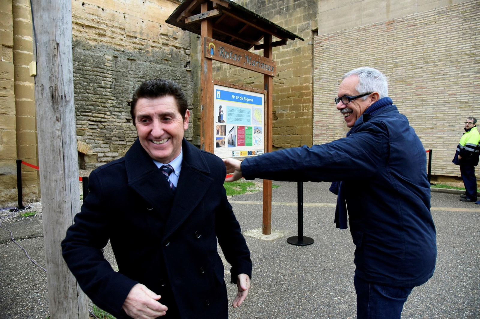 Las imágenes del traslado de obras de arte a Sijena