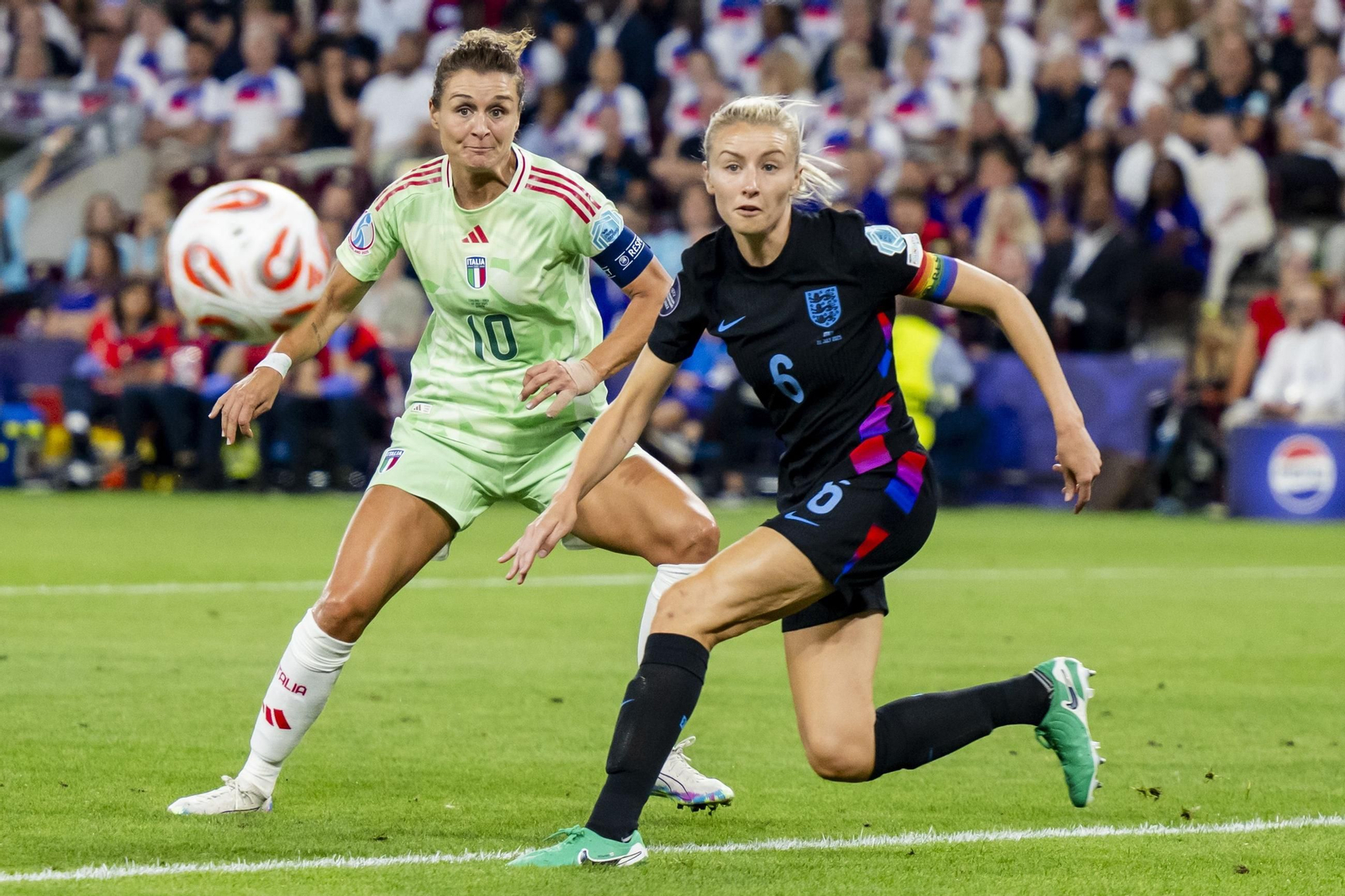 Las imágenes del Inglaterra-Italia