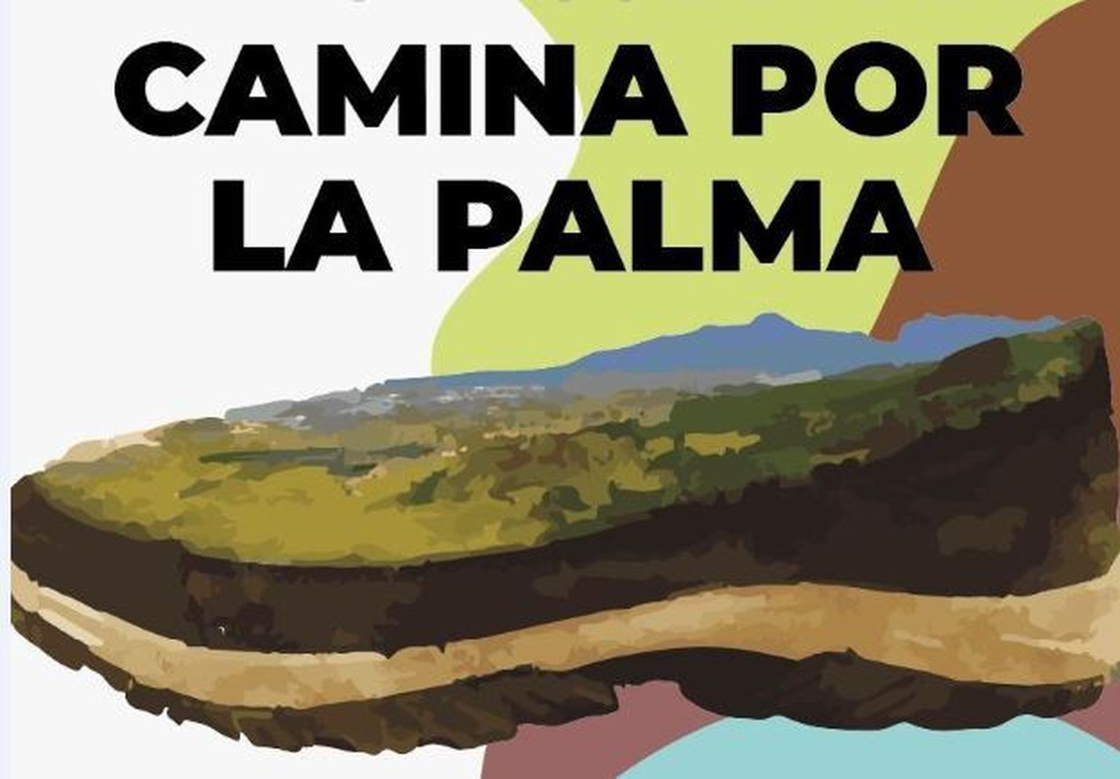 Cartel de la marcha solidaria de Rute.