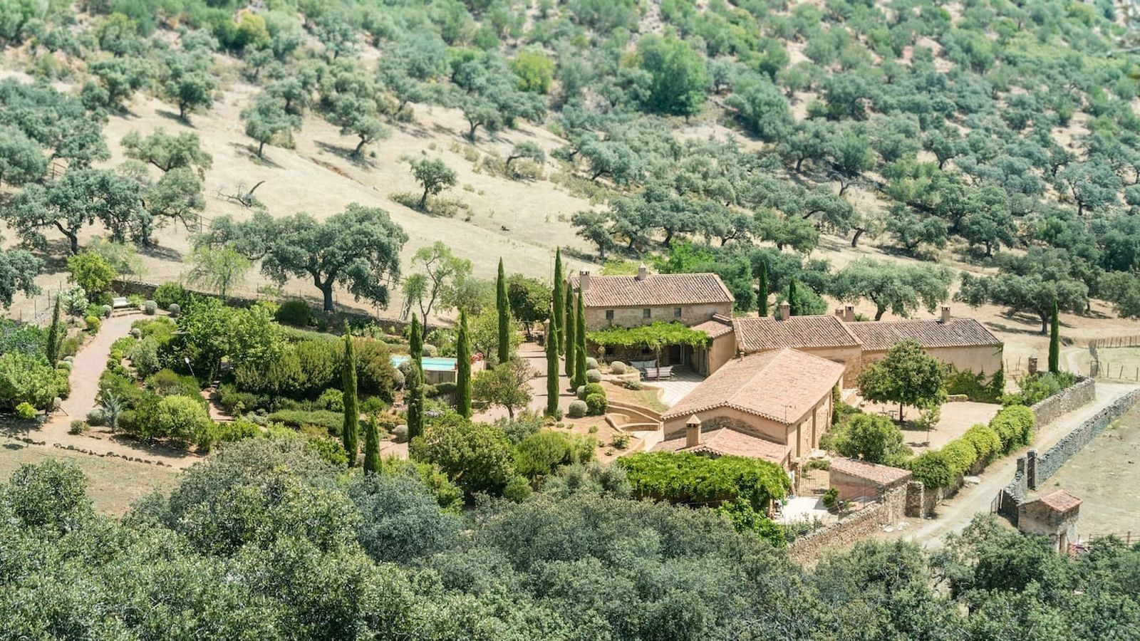 Esta casa de revista se alquila en un pueblecito de Huelva