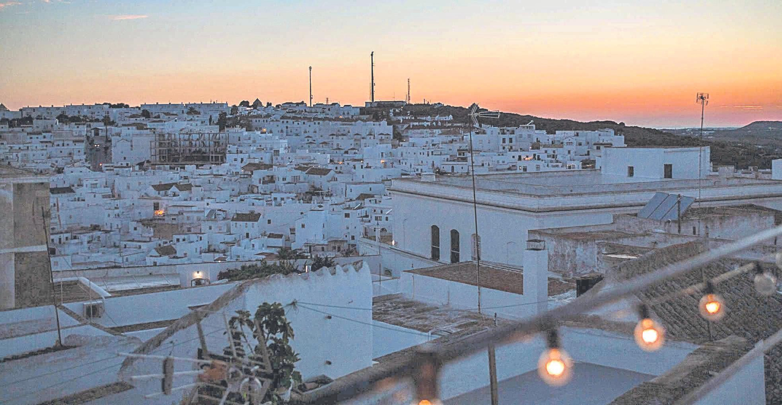 Vistas desde la terraza del Hotel Boutique V