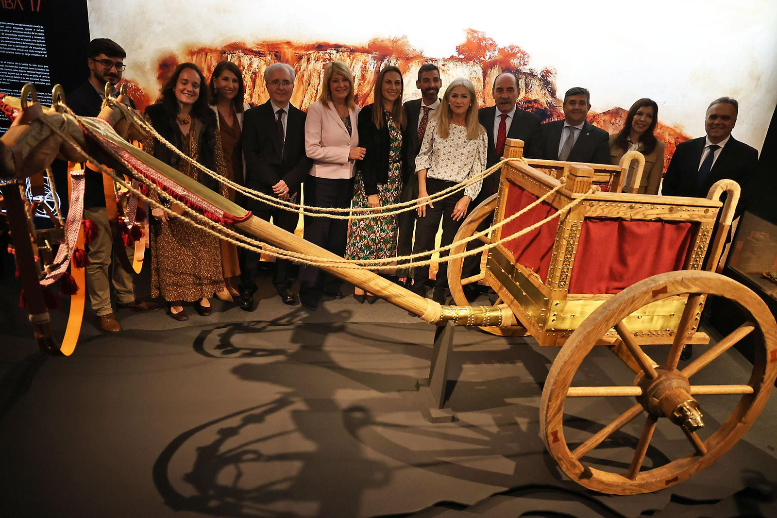 Imágenes de la inauguracion de le exposición 'La Joya, Vida y Eternidad en Tarteso' en el Museo de Huelva