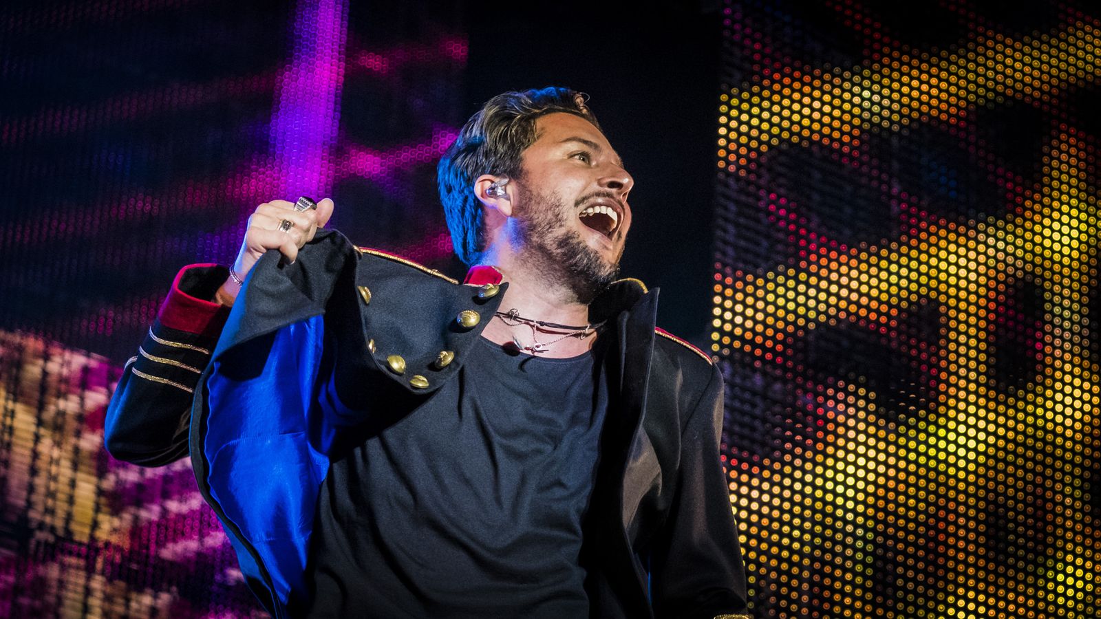 Manuel Carrasco, durante un concierto en Cádiz el pasado julio.