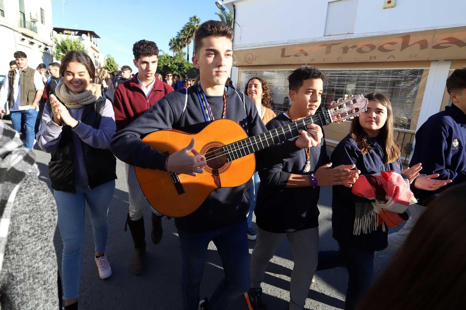 Imágenes de la Peregrinación de Jóvenes Rocieros