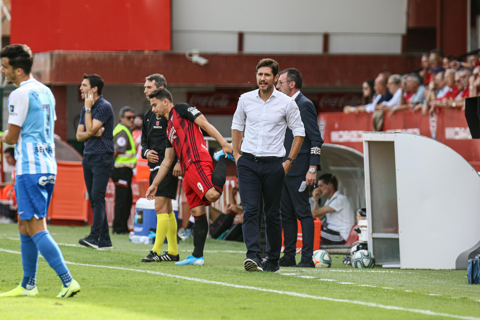 El Mirandés-Málaga CF, en fotos