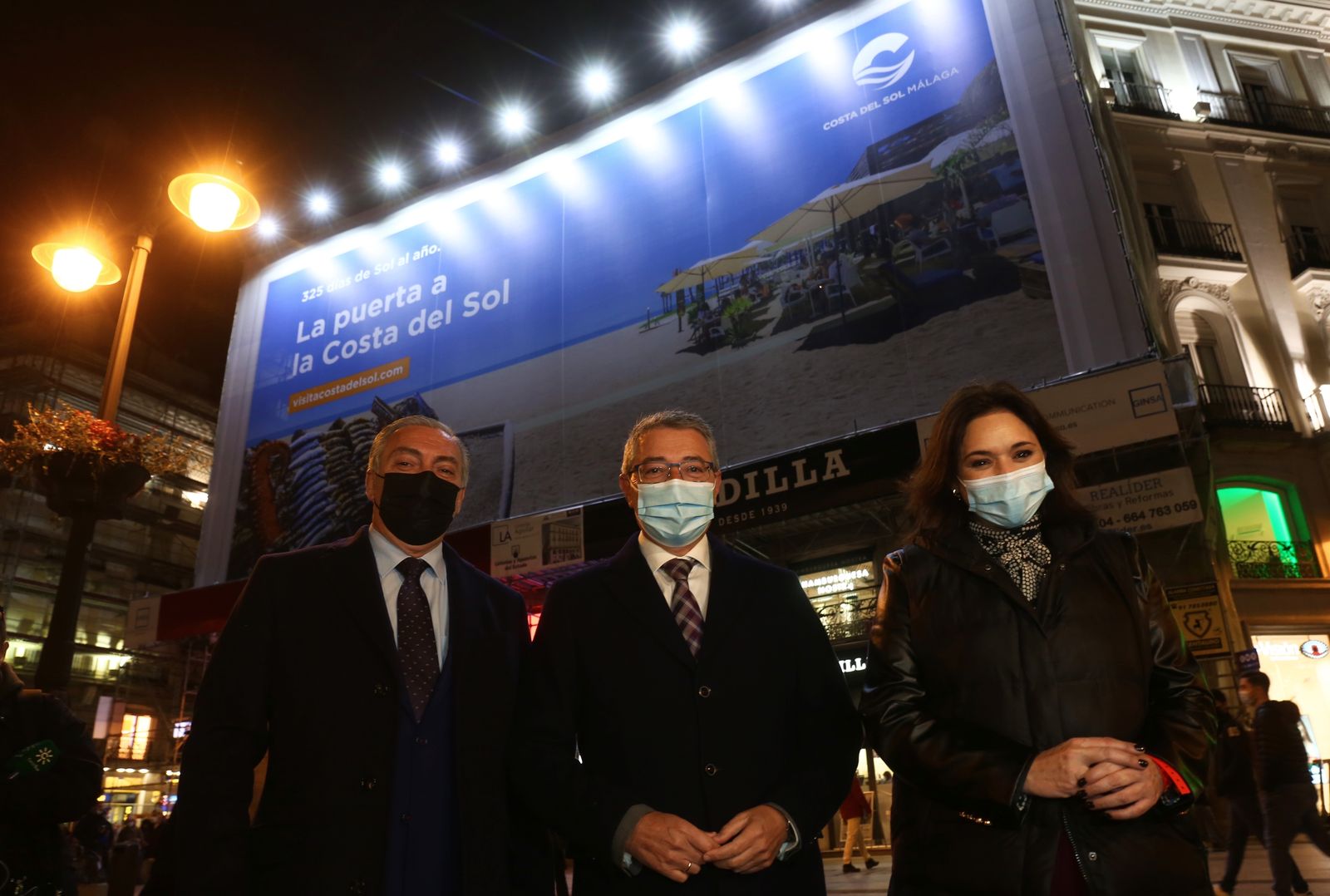 Presentación en la Puerta del Sol de la campaña de la Costa del Sol.