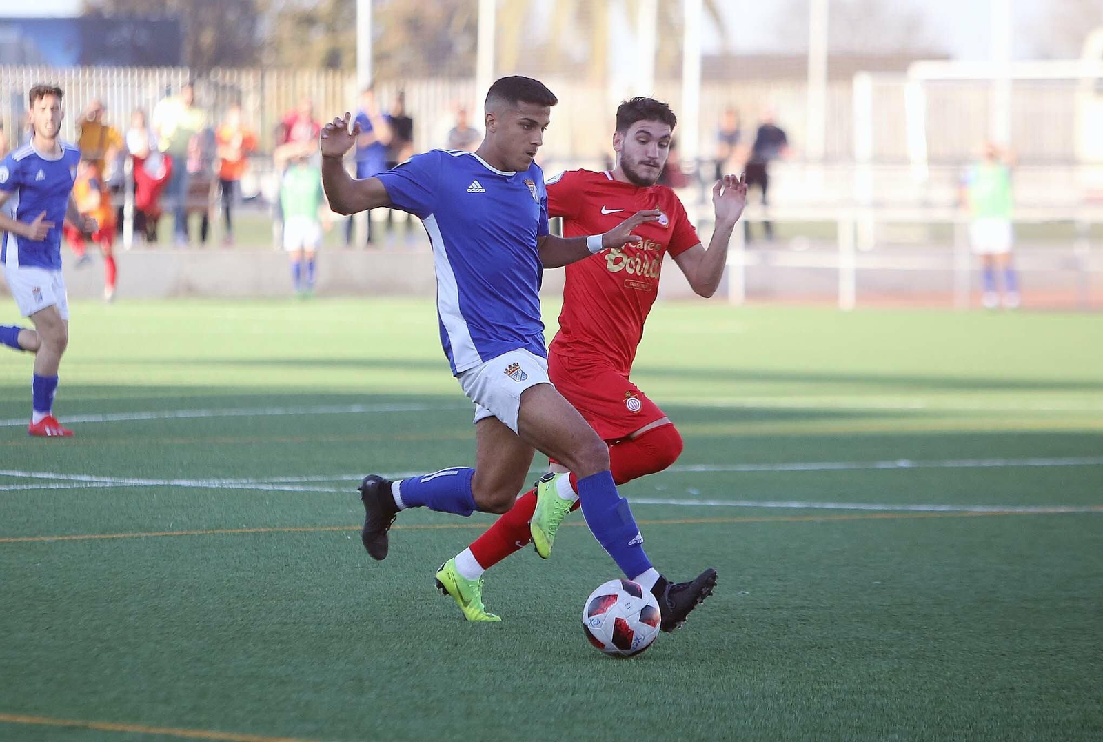 Imágenes del partido Xerez CD-Utrera