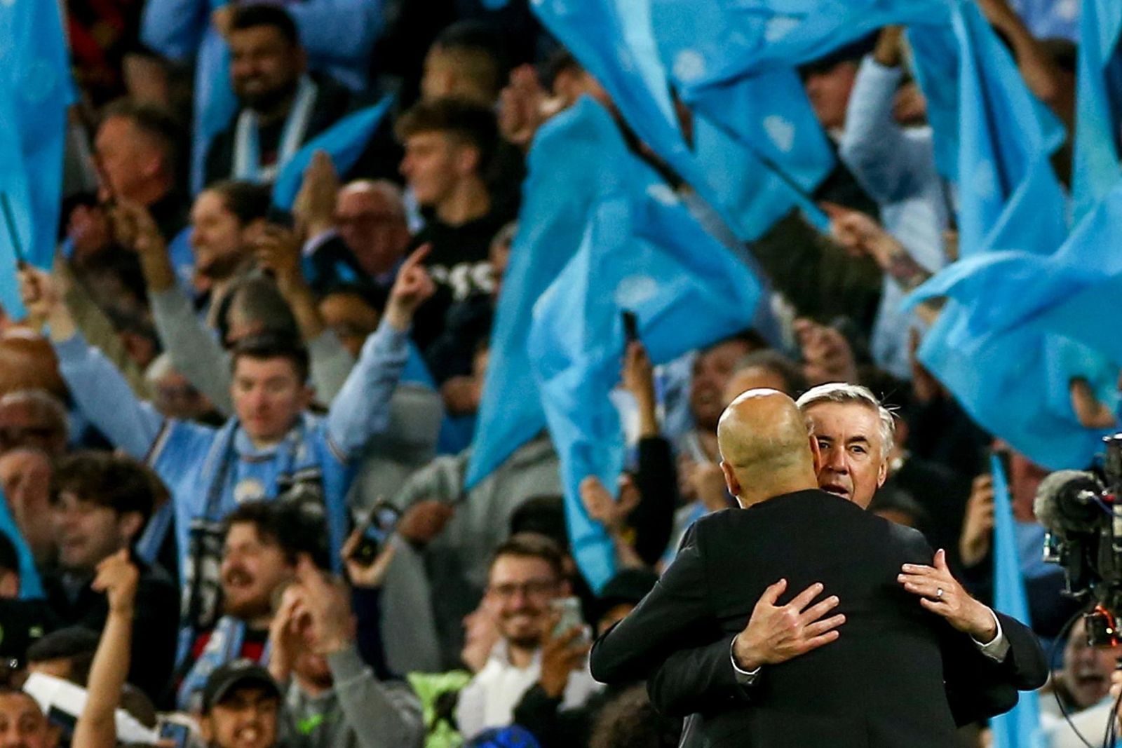 Fotos del Manchester City-Real Madrid en la Champions League