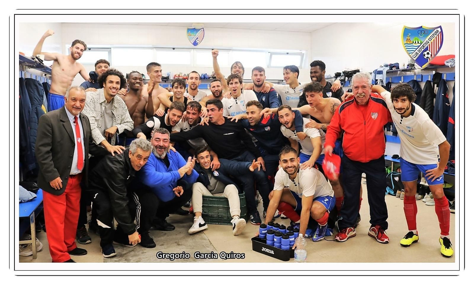 Celebración del Estepona.