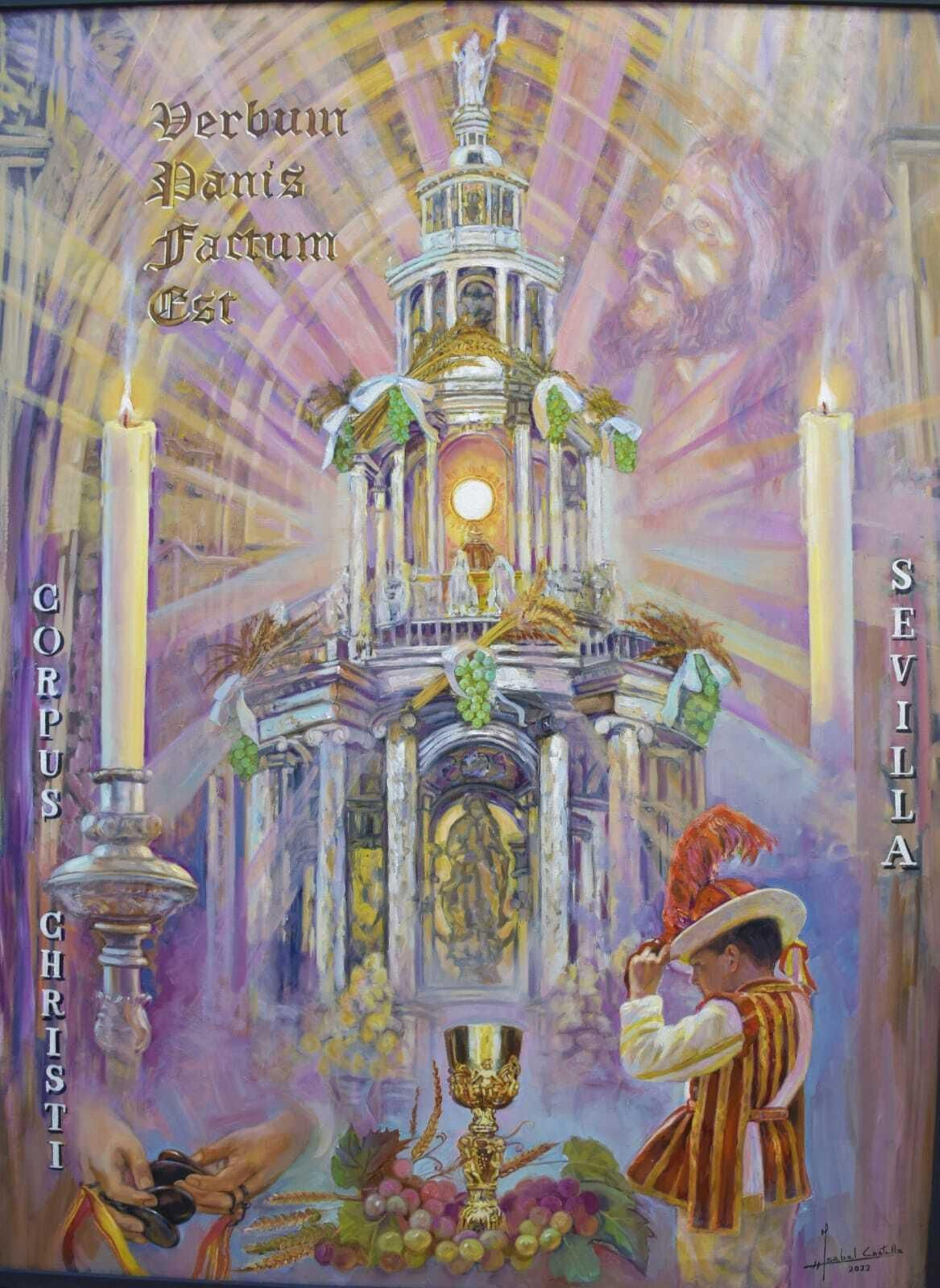 El cartel del Corpus de Sevilla 2022.