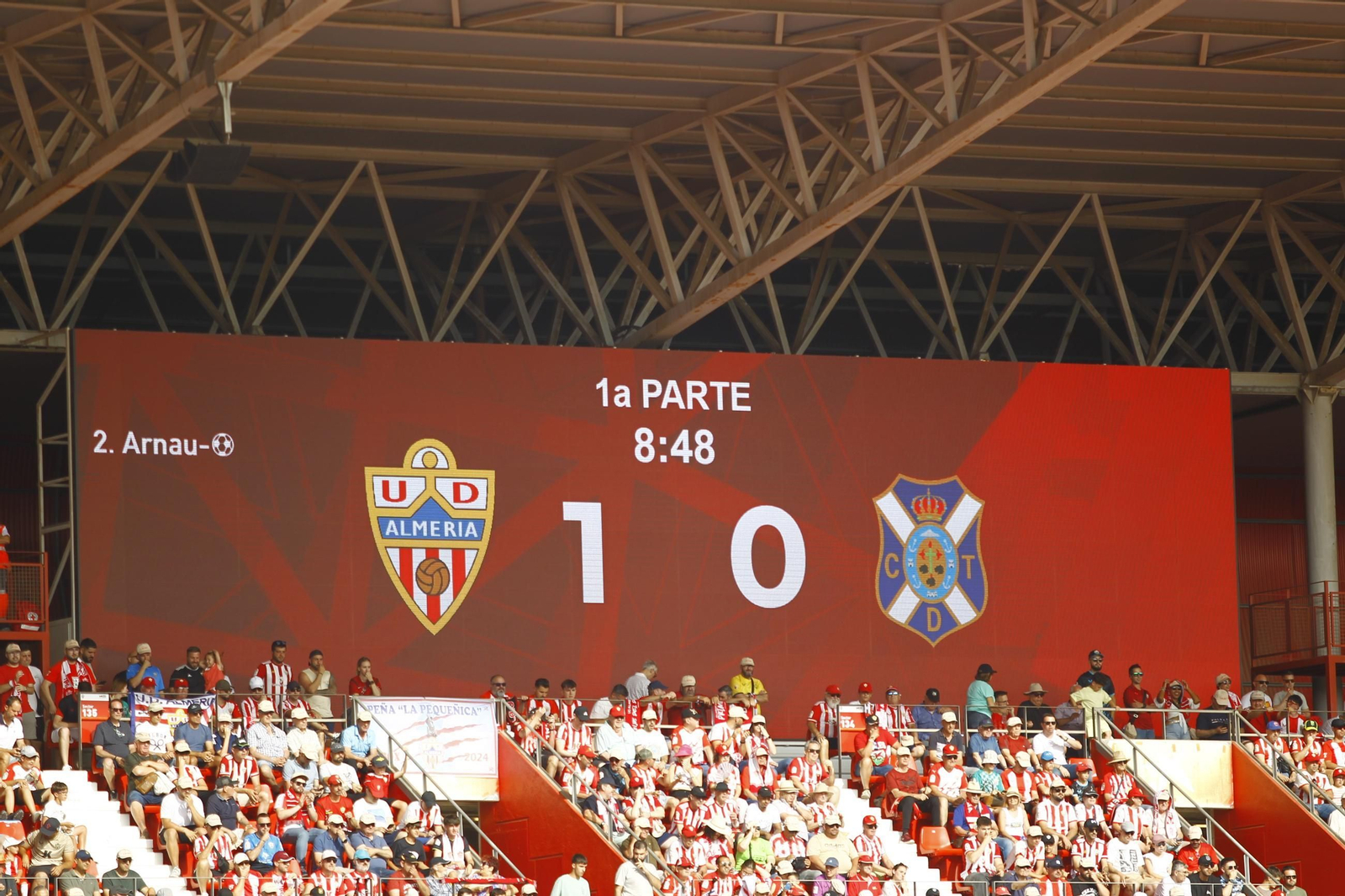 U.D. Almería-C.D. Tenerife, en imágenes