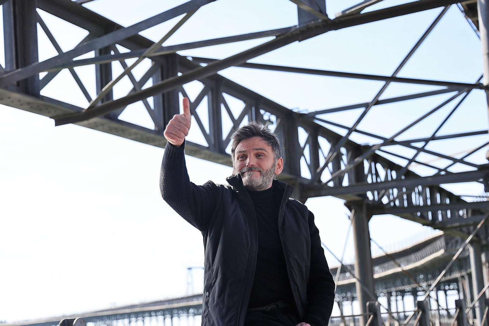 Imágenes de la sesión de fotos con el actor Fernando Tejero para el Festival de Cine Iberoamericano de Huelva