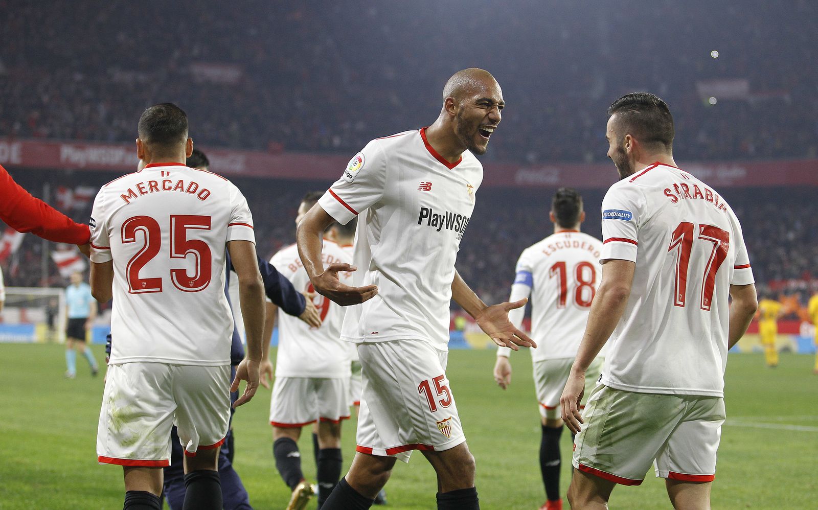 El Sevilla FC-Atlético de Madrid de Copa, en imágenes
