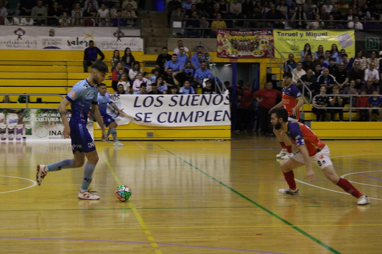 El último duelo de los celestes fue ante el Mengíbar jiennense