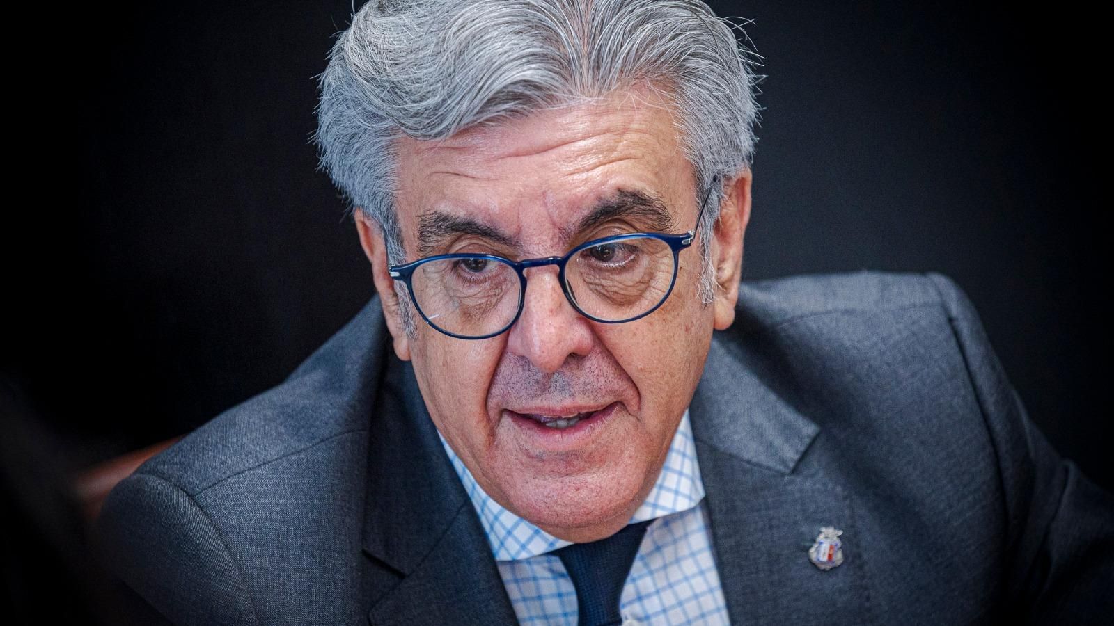 Baturone, durante la entrevista concedida a Diario de Cádiz.