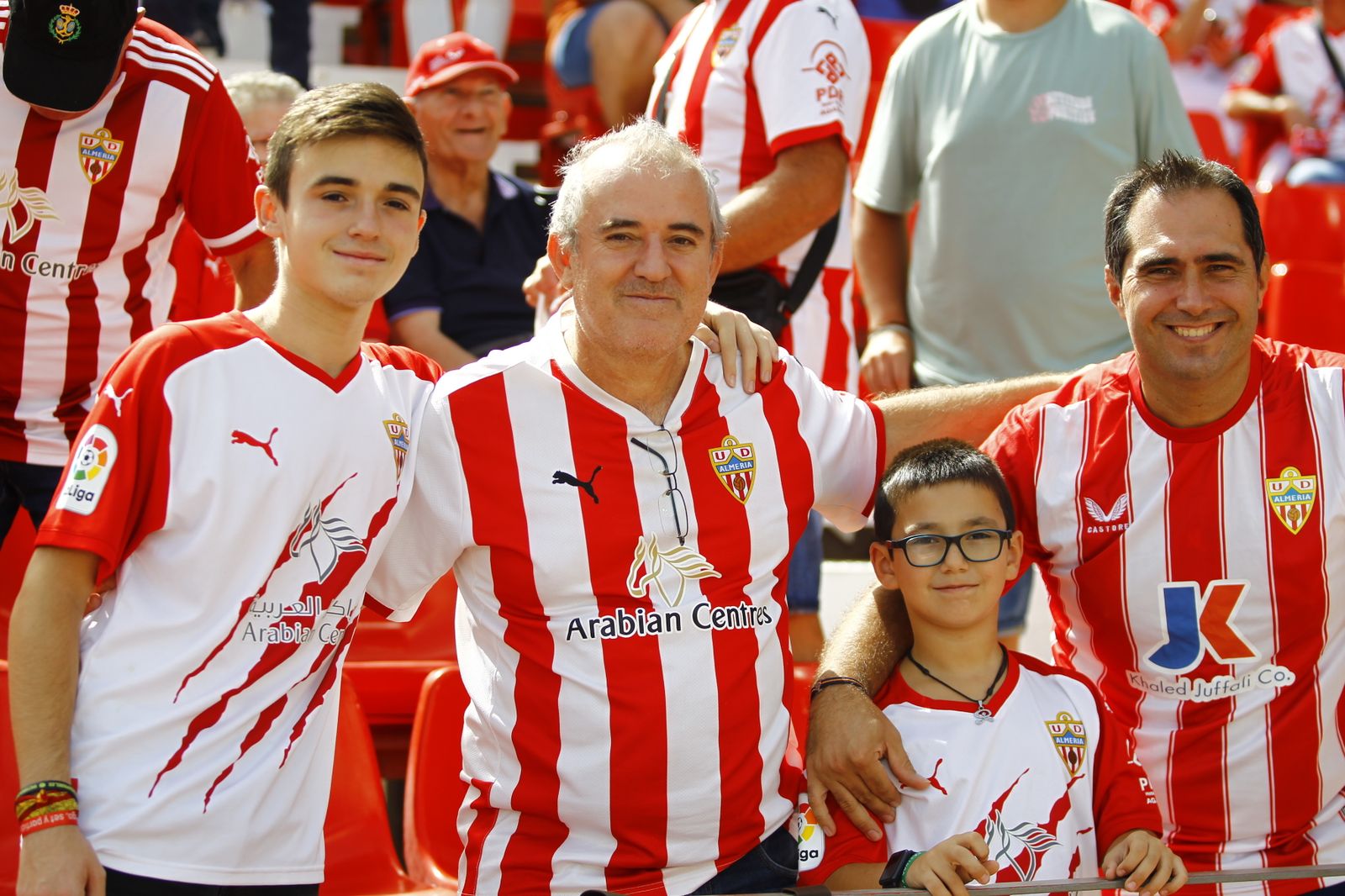 Imágenes de la U.D. Almería-Rayo Vallecano