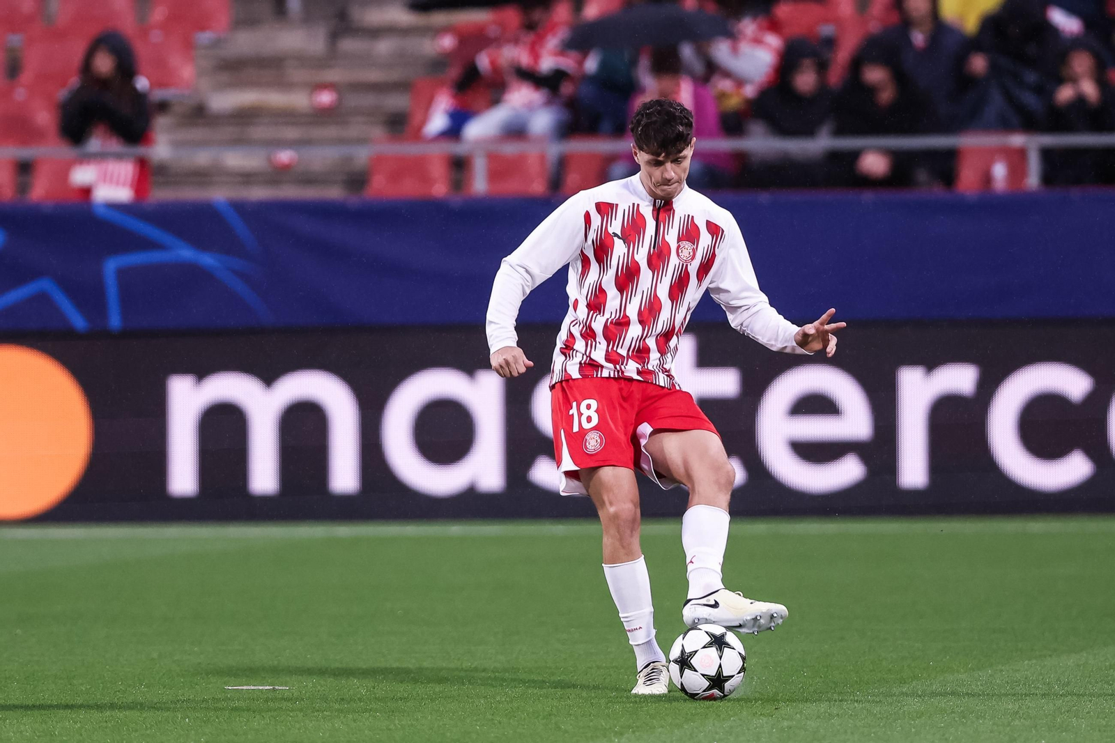El Girona-Feyenoord de la Champions League, en fotos
