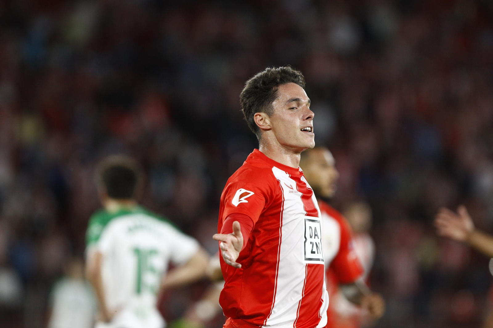 U.D. Almería-Racing de Santander, en imágenes