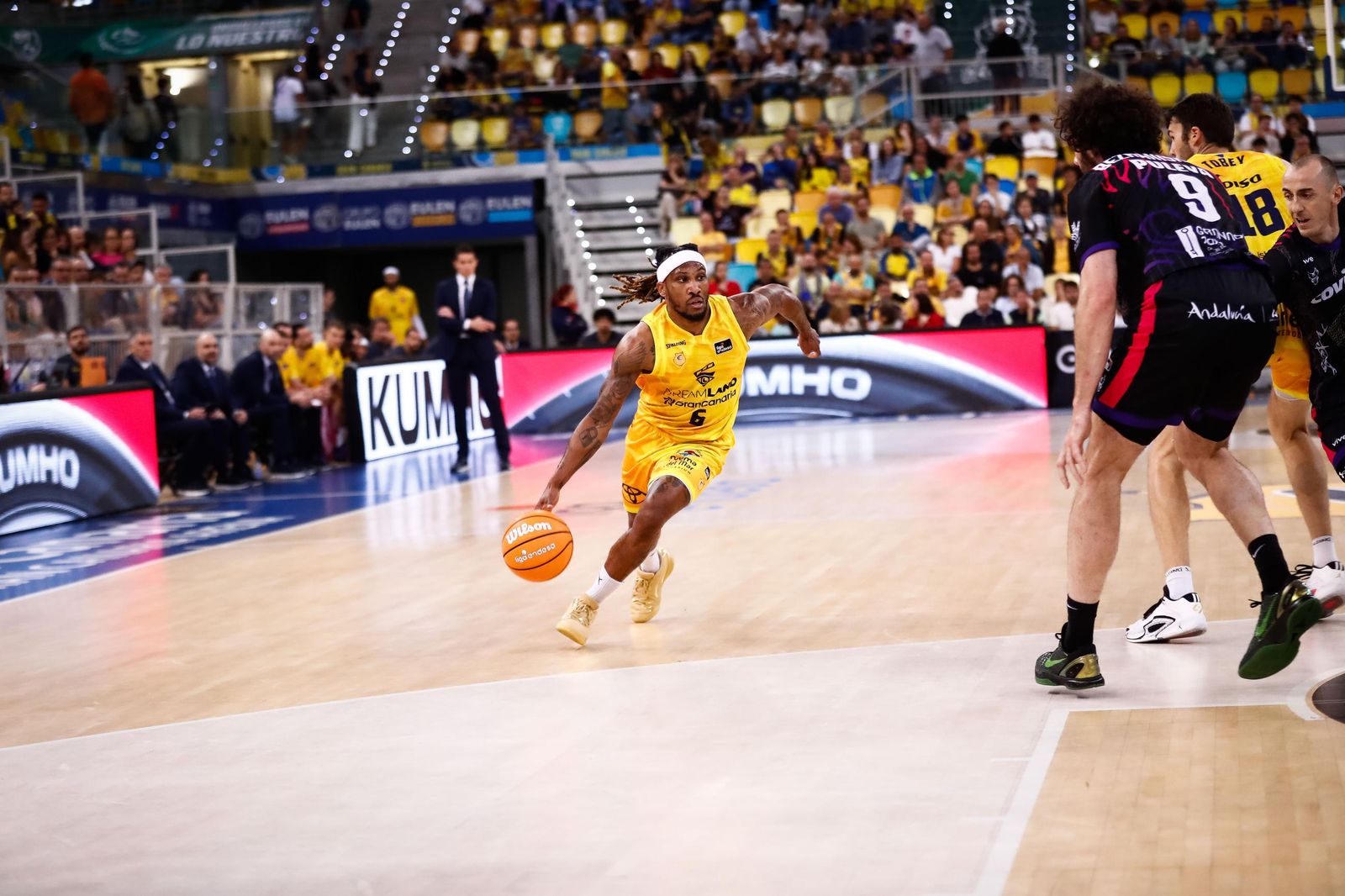 Las mejores imágenes del Gran Canaria-Covirán Granada