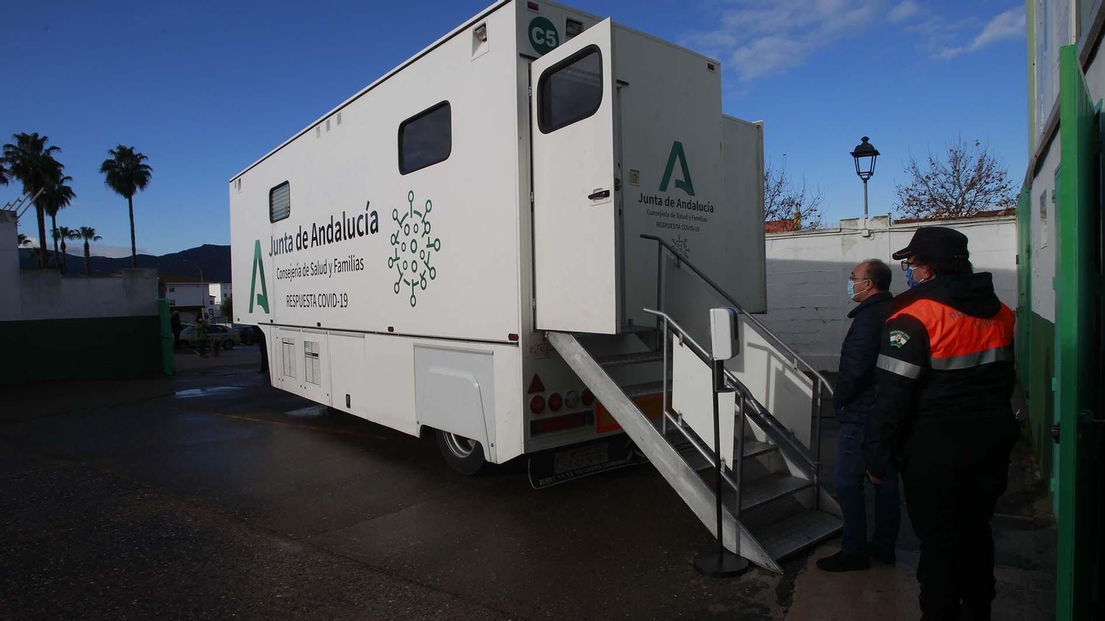 Cribado de coronavirus en Los Barrios