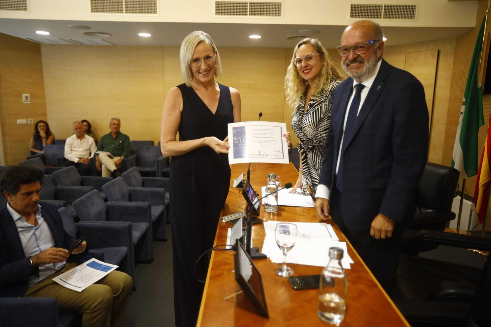 El homenaje del Colegio de la Abogacía de Córdoba a los abogados que prestan el servicio de turno de oficio, en imágenes