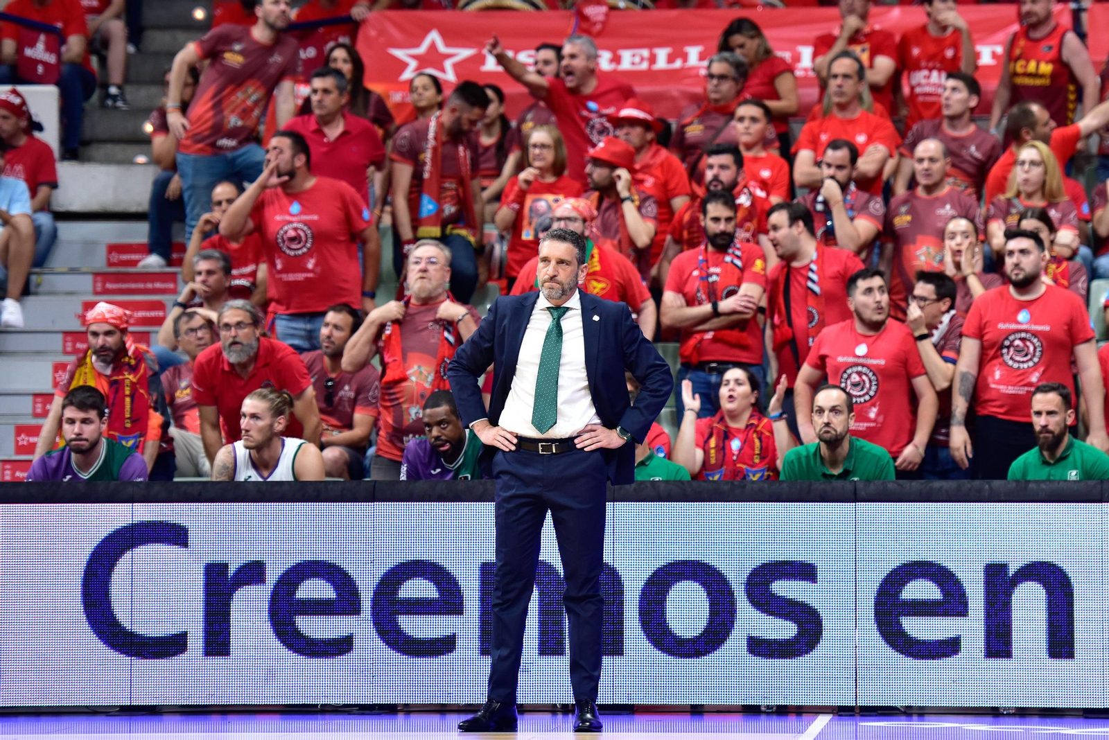 Las fotos del UCAM Murcia - Unicaja, 4º partido de las semifinales de ACB