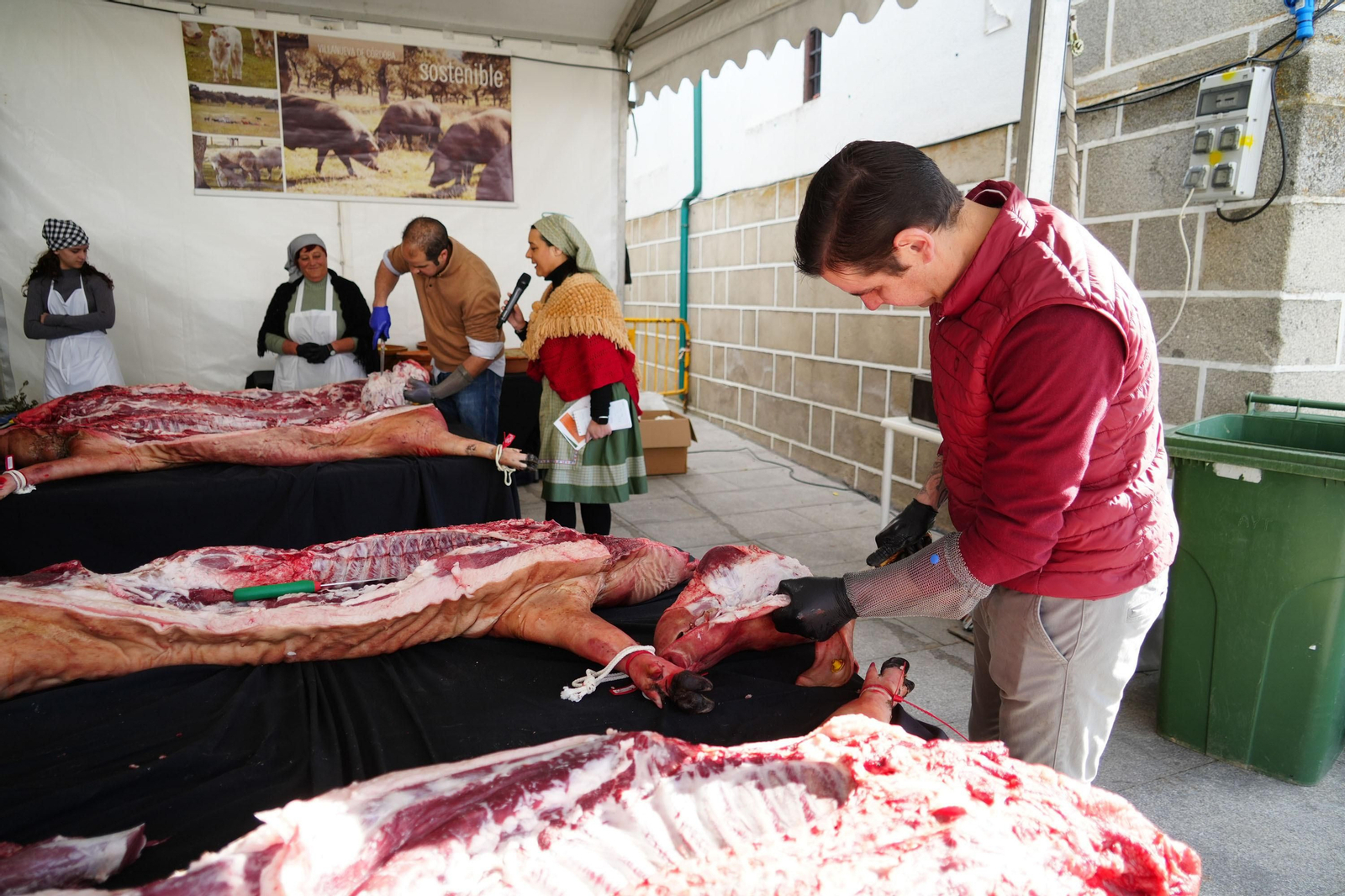 La Fiesta de la Matanza y la Artesanía Popular de Villanueva de Córdoba, en fotografías