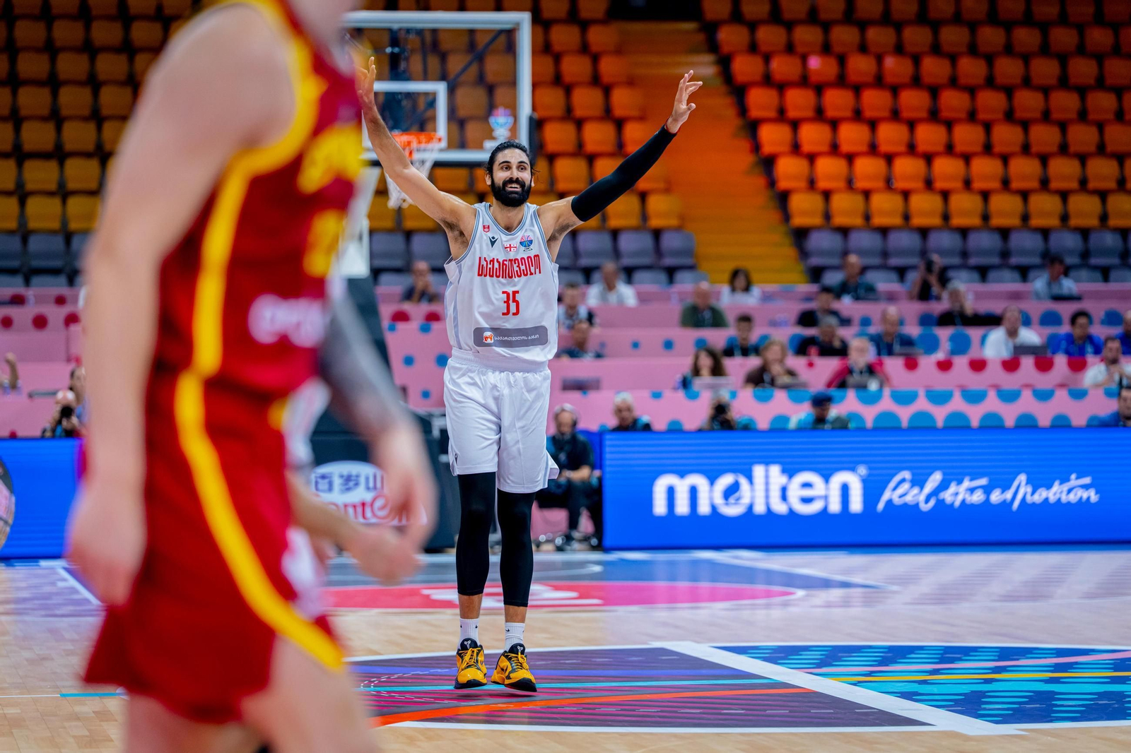 Las fotos del Georgia - España de baloncesto