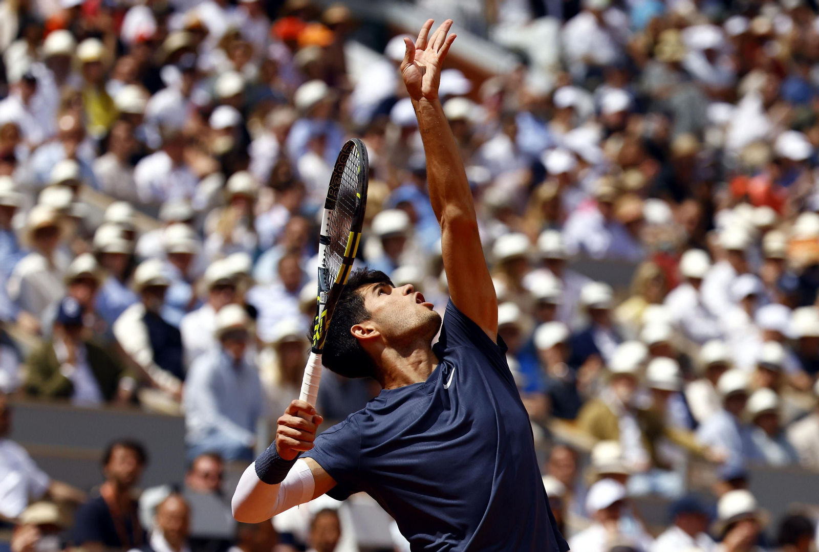Las fotos del primer título de Carlos Alcaraz en Roland Garros