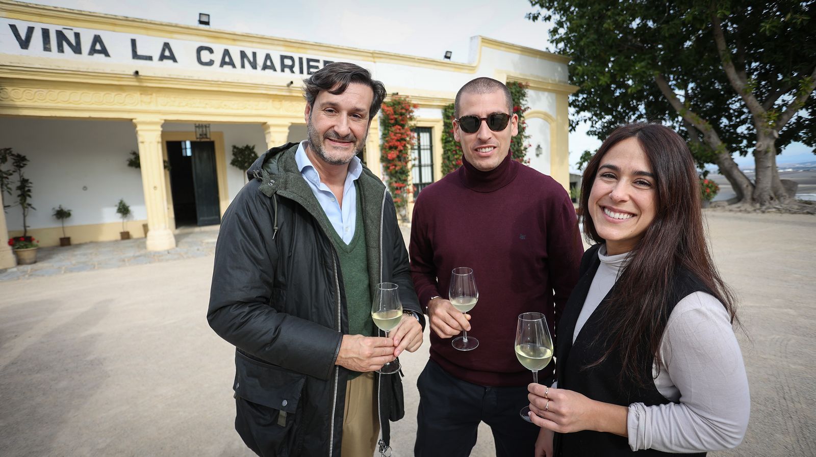 González Byass presenta el mosto de este año en la viña La Canariera
