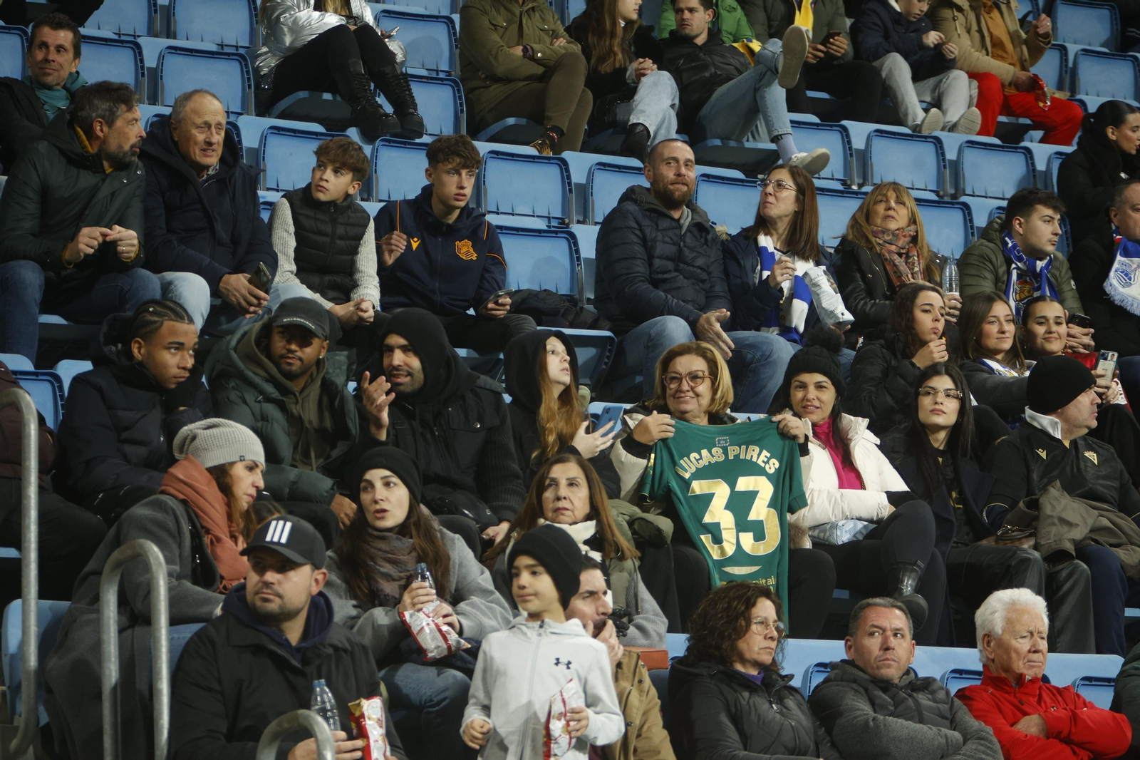 Búscate en las imágenes del partido Cádiz-Real Sociedad
