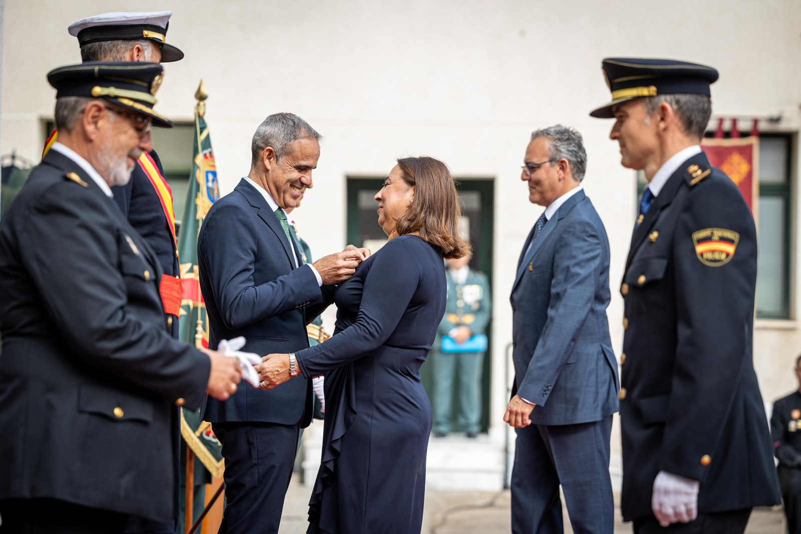 Imágenes de los actos de la Guardia Civil en Cádiz por la festividad de la Virgen del Pilar