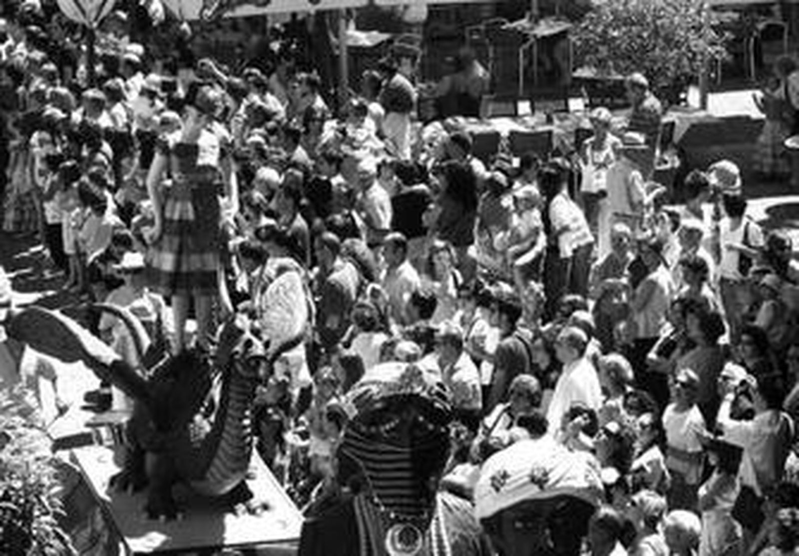 La Tarasca fue el centro de todas las miradas.