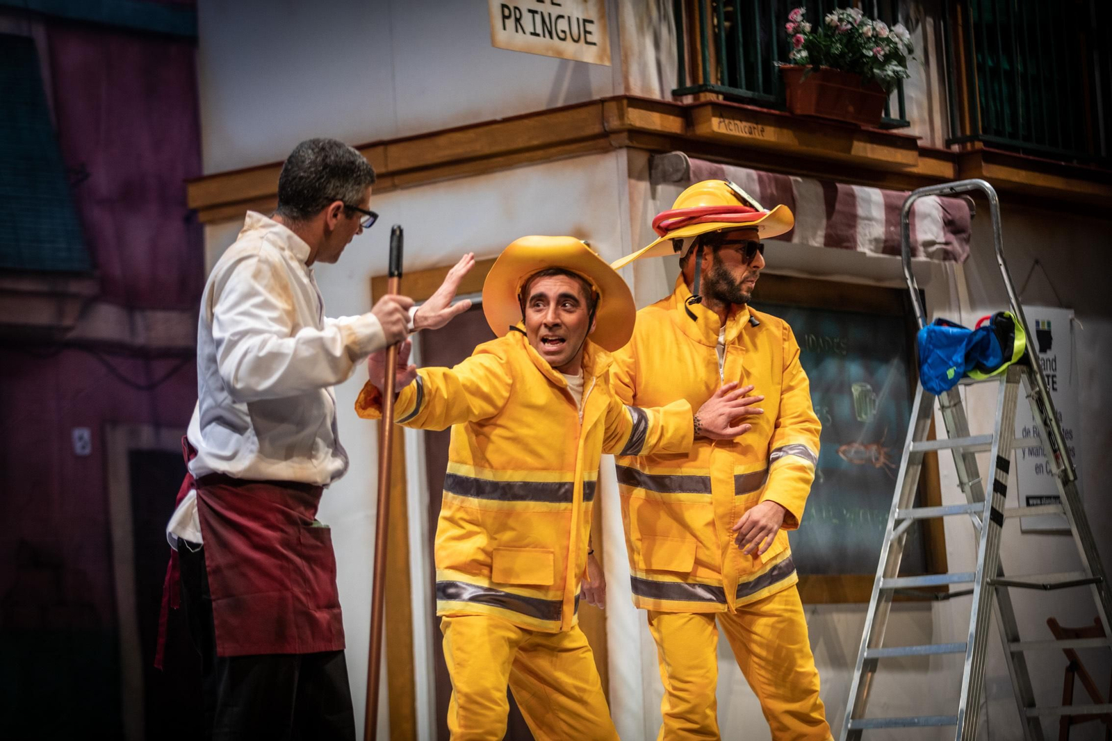 Cuarteto 'Brigada Amarilla(agüita con nojotros)