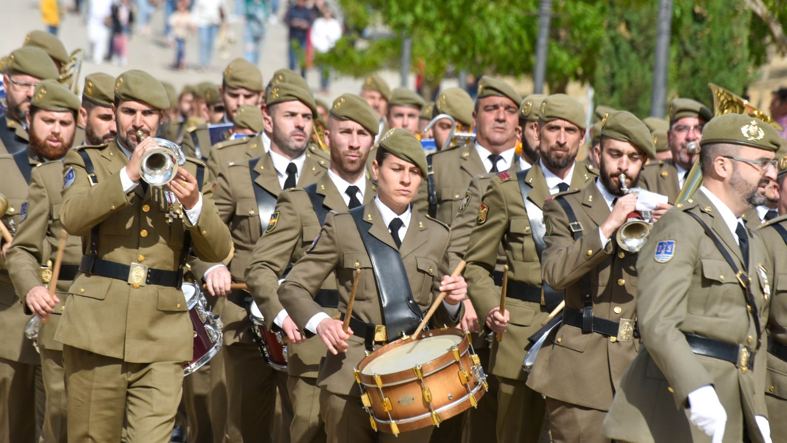 Homenaje del Regimiento de Artillería Antiaérea nº 74 a Daoiz y Velarde