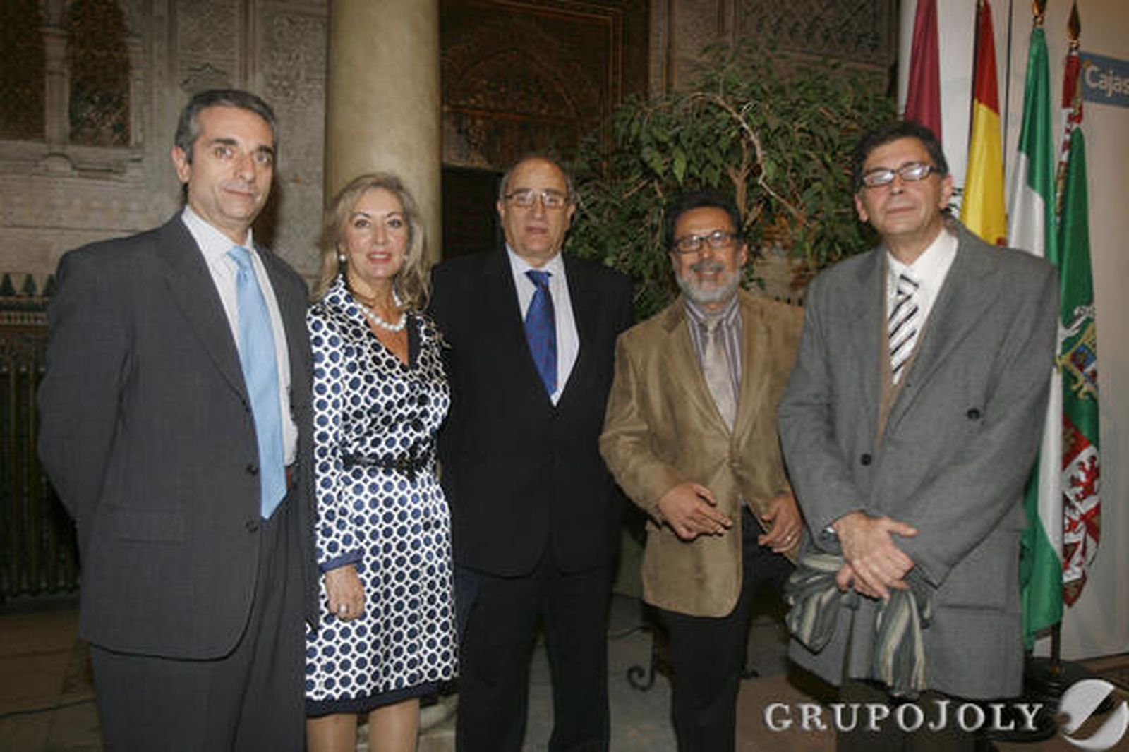Francisco Fernández, María Gómez, Guillermo Sierra, César Custodio y José Manuel Jiménez, todos ellos de Cajasol

Foto: Joaquin Pino