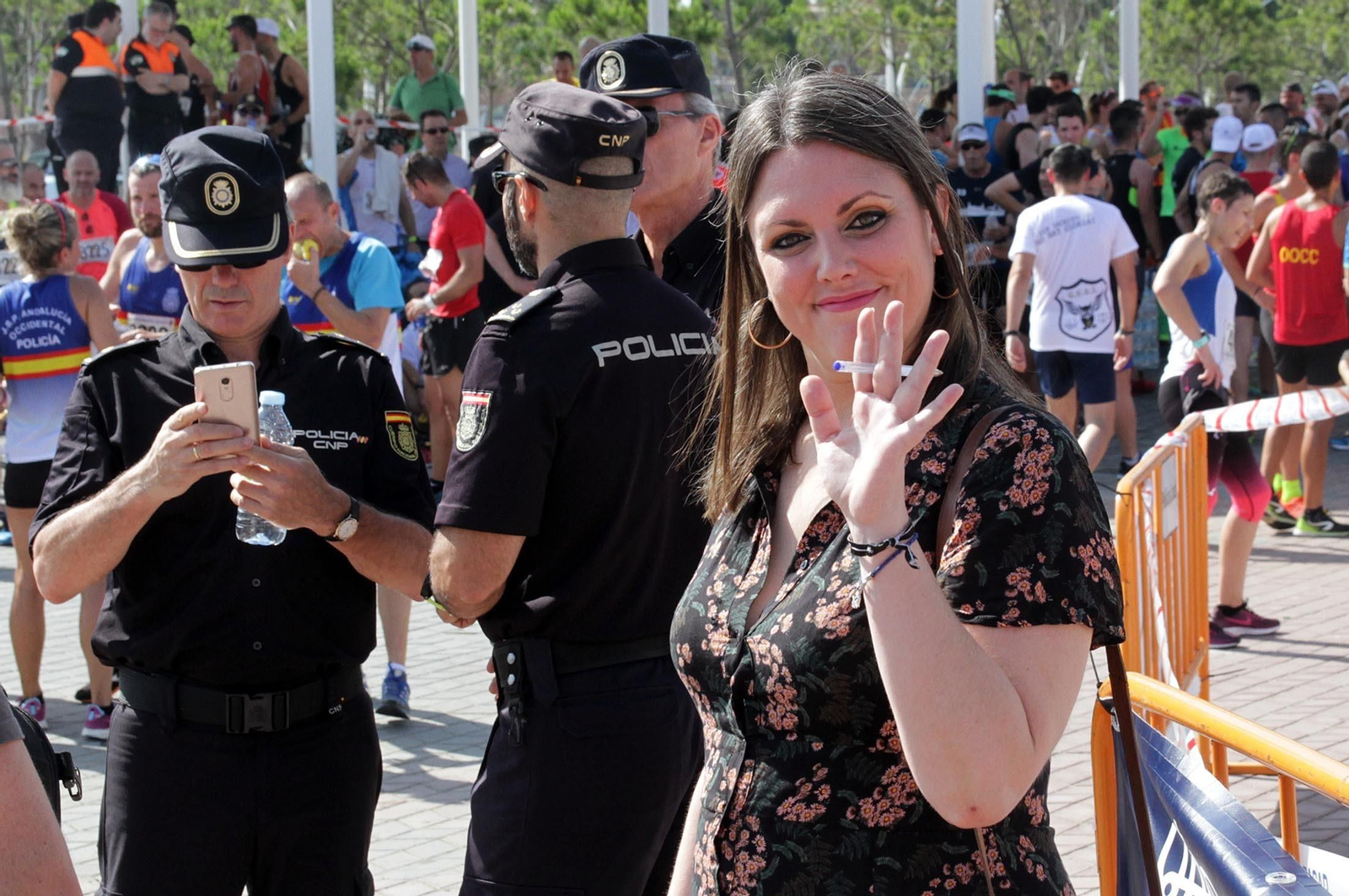 Imágenes de la Carrera Solidaria Ruta 091 organizada por la Policía Nacional