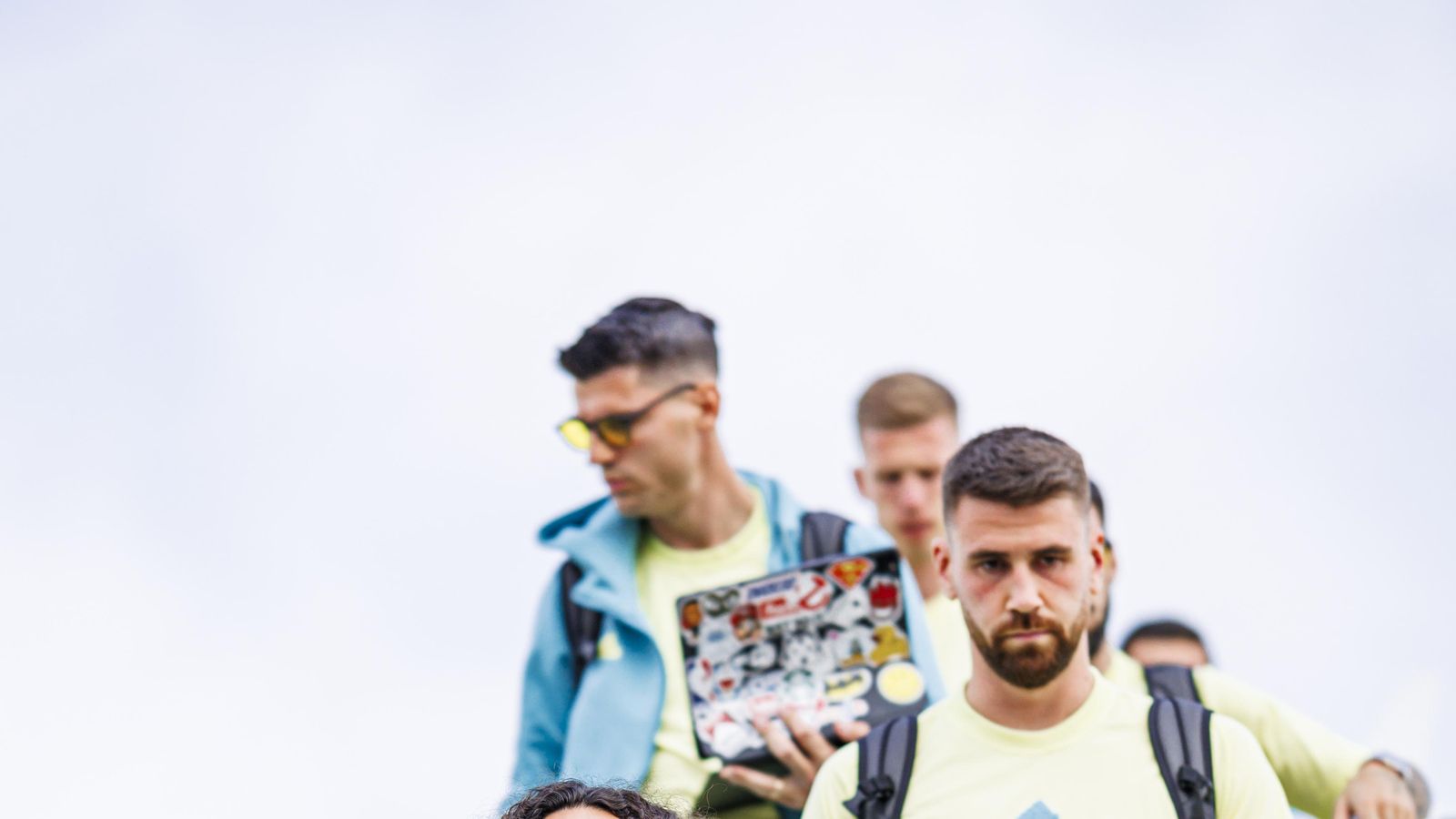 Las fotos de la selección española antes del partido contra Georgia