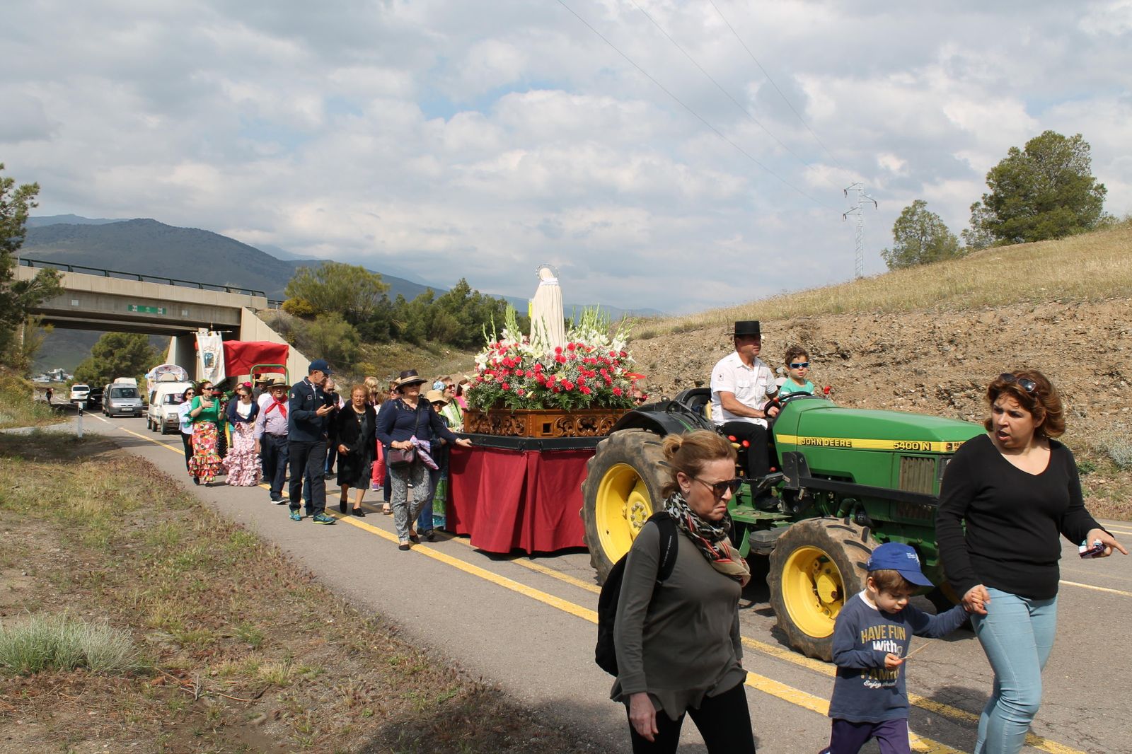 Y la Virgen de Fátima paró el tren