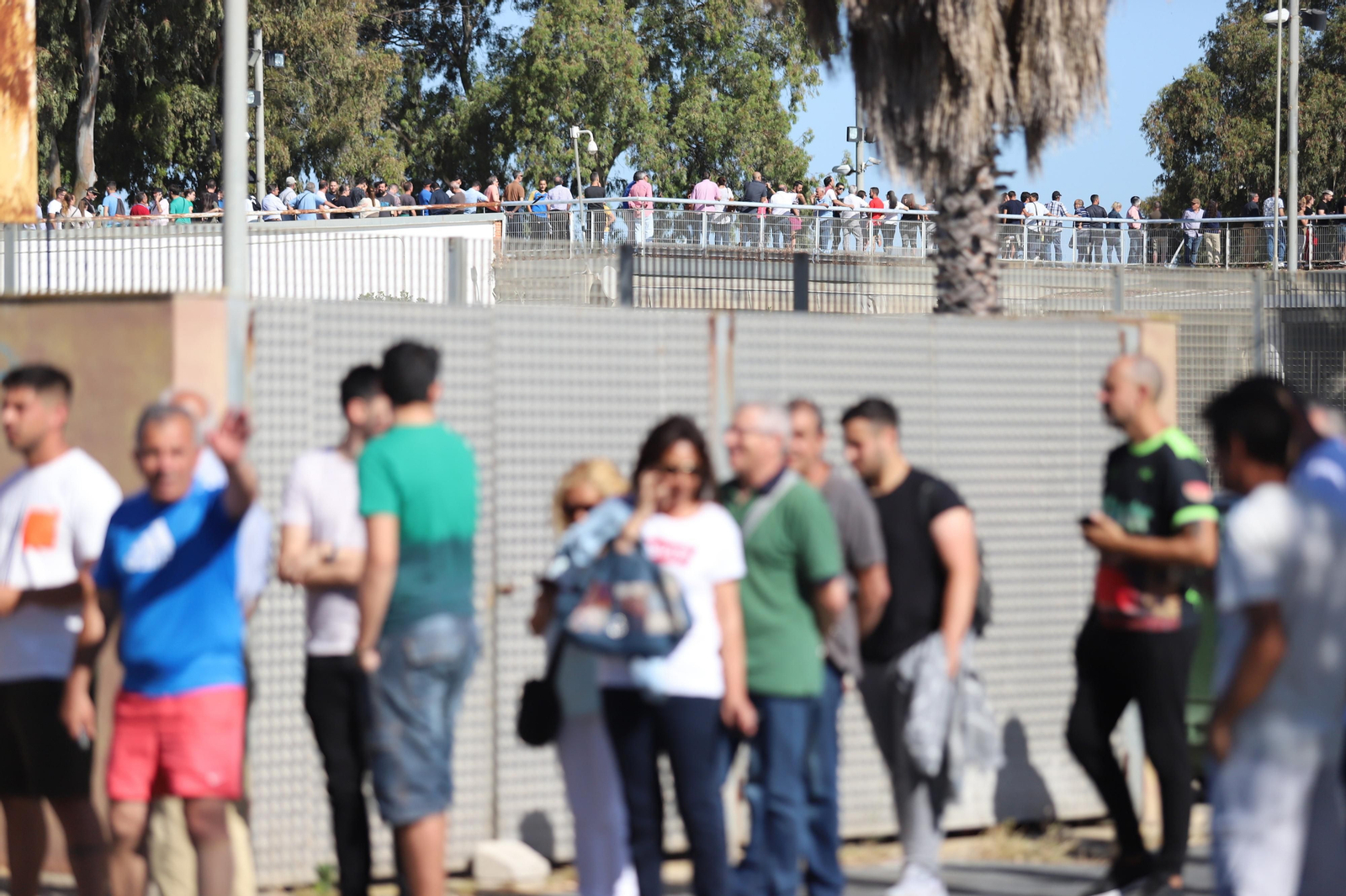 Imágenes de las taquillas del Nuevo Colombino para el Recreativo-Fuenlabrada