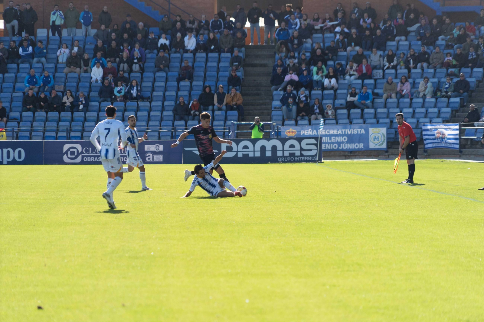 Las mejores imágenes del partido Recreativo de Huelva-Águilas