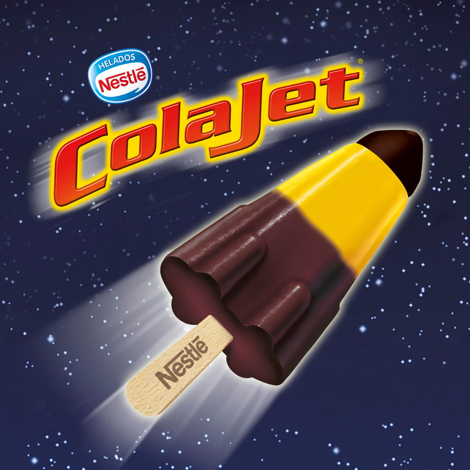 Colajet, 'el cohete espacial' de Nestlé
