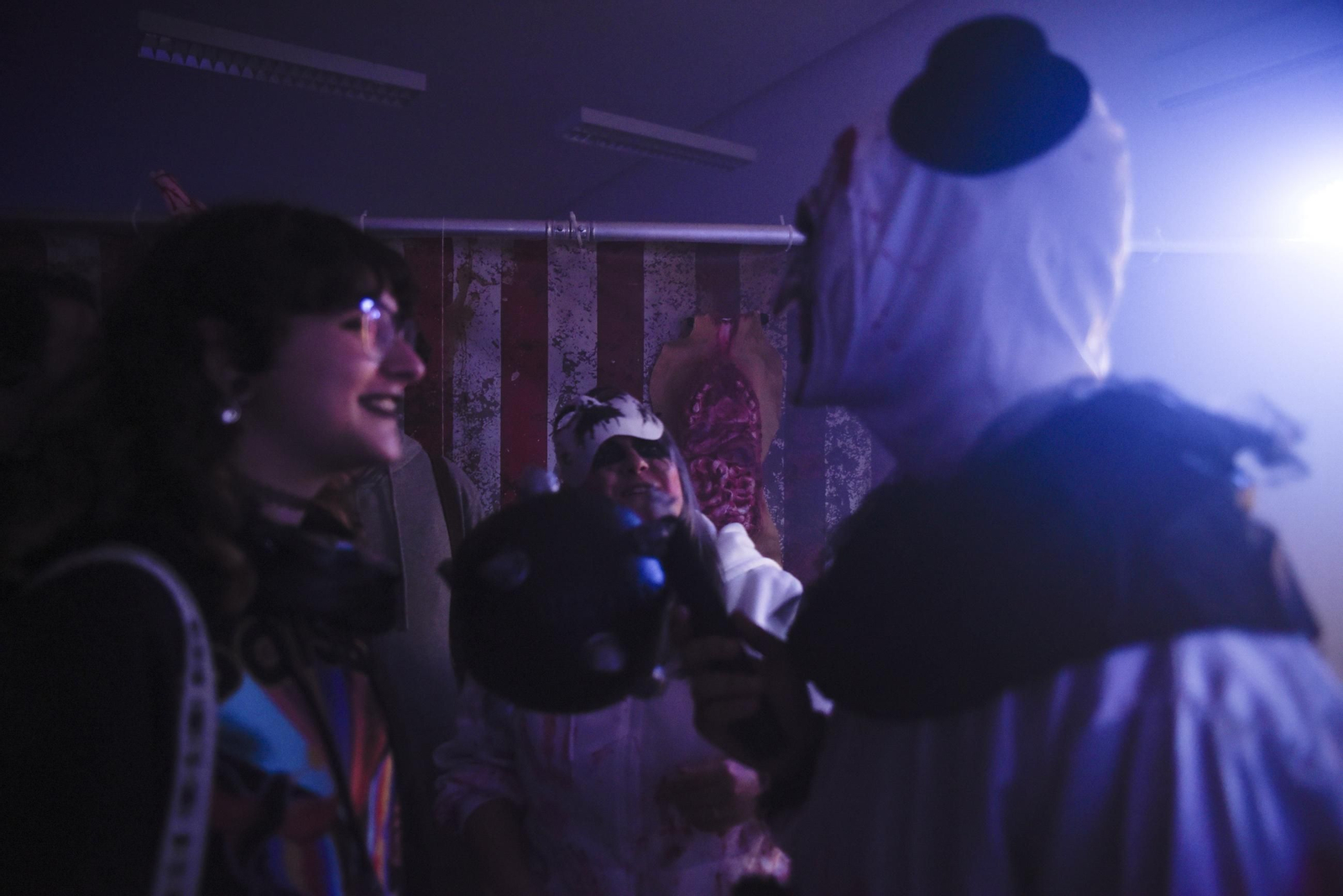 Fotos del horror freak por Halloween en La Línea