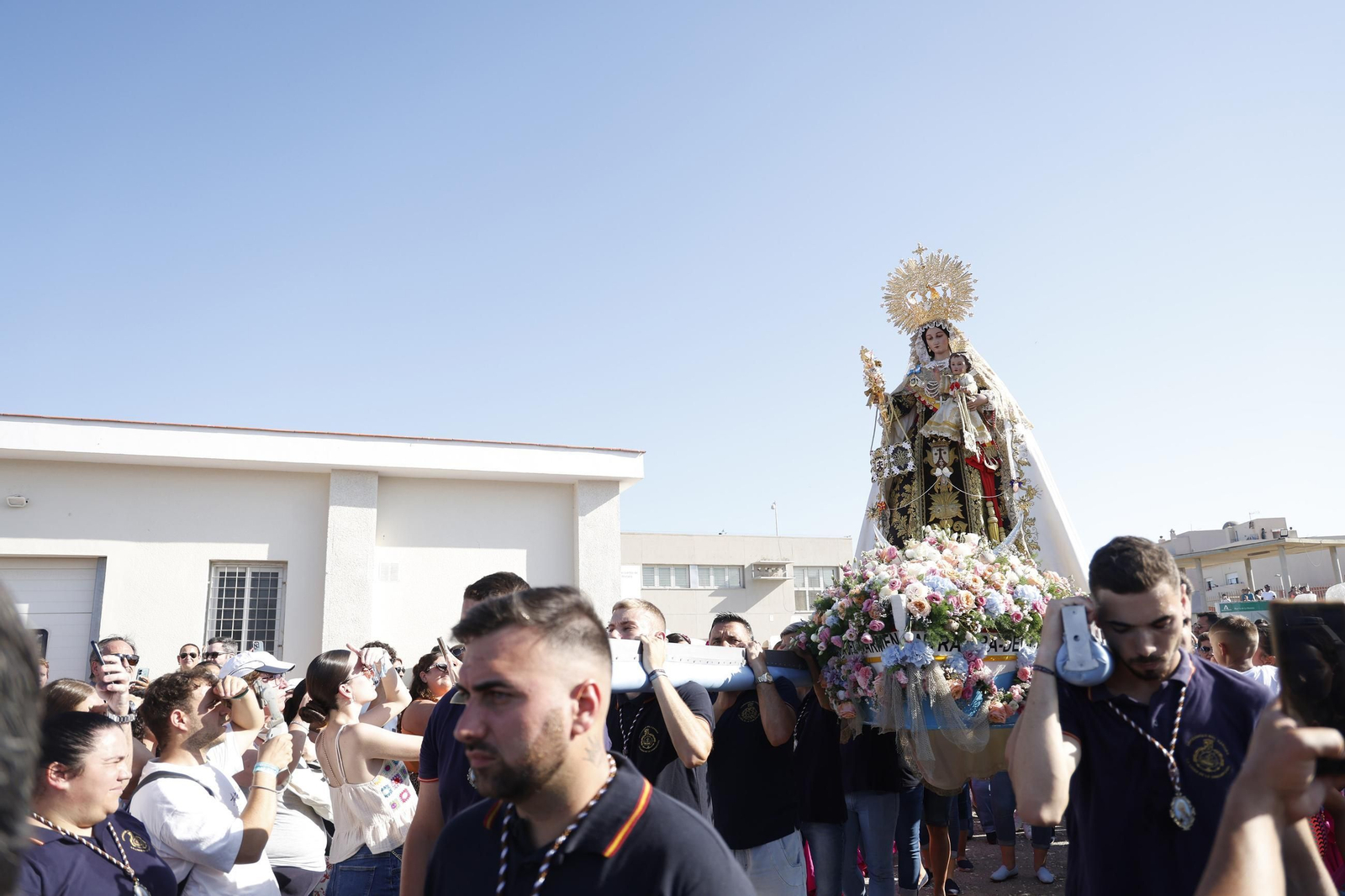 Fotos de la procesión de la Virgen del Carmen en La Línea